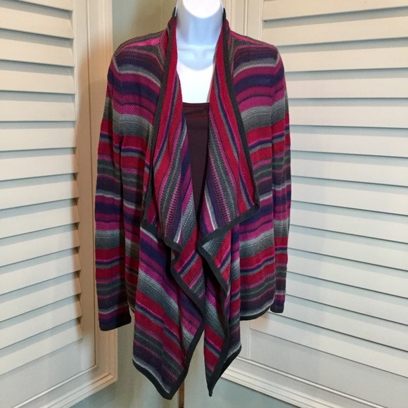 Lauren Ralph Lauren Sweaters - Ralph Lauren Striped Cardigan, Small, EUC